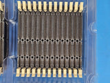 (2PCS) 71251-5101 DIMM Socket, Vert, Multi Key, Plastic Peg, 100 Circuits,3.3V
