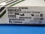 (10 PCS) V39ZA6 LITTELFUSE VARISTOR 39V 1KA DISC 14MM ROHS