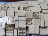 (14 PCS) B32-1300 OMRON CAP TACTILE SQUARE Ivory ROHS