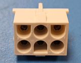 (6PCS) 641970-1 AMP Rectangular Power Connector, 6 Contact, Male