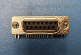 (2PCS) 93888-304315 FCI D Subminiature Connector, 15 Contact, Female