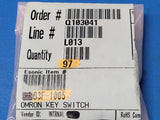 (19 PCS) B3F-1005 OMRON SWITCH TACTILE SPST-NO 0.05A 24V ROHS