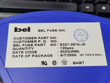 (5 PCS) 2810J BEL FUSE TRANSFORMER, ADSL, 1 : 1/1 : 2 CT, 30 uH, SMD8