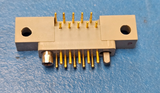 (1PC) WTB10PR7SY-0 Airborn Connector 10 Contact Dual Row Right Angle