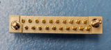 (1PC) WTAV20PD9JL Airborn Board Connector, 20 Contact, Dual Row, Male, Straight,