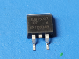 (2 PCS) SUB75P03-07 SILICONIX MOSFET P-CH 30V 75A TO263