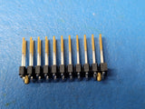 (10 PCS) TSM-111-03-SM-DV-A-P-TR SAMTEC CONN HEADER SMD 22POS 2.54MM