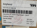 (1 PC) HC18B-S32 Amphenol Heavy Duty Power Connectors  32 Position Plug ROHS