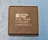 (1PC) LXT914PE Level One Ethernet Transceiver, CMOS, PLCC68