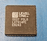 (1PC) LXT914PE Level One Ethernet Transceiver, CMOS, PLCC68