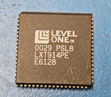 (1PC) LXT914PE Level One Ethernet Transceiver, CMOS, PLCC68
