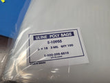 (100 PCS) ULINE S-10955 POLY BAG 3 MIL 6" X 18"