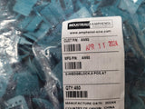 (50 PCS) AW8S AMPHENOL CONN PLUG WEDGE 8POS GREEN ROHS