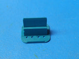 (50 PCS) AW8S AMPHENOL CONN PLUG WEDGE 8POS GREEN ROHS