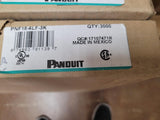 (100 PCS) PNF18-6LF-3K PANDUIT CONN SPADE TERM 18-22AWG #6 RED