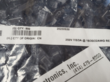 (10 PCS) FLH-S21-00 AMPHENOL CONN SOCKET HSG 2POS 2.50MM
