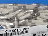 (5 PCS) 0314010.HXP H314010P LITTELFUSE FUSE CERM 10A 250VAC 125VDC 3AB