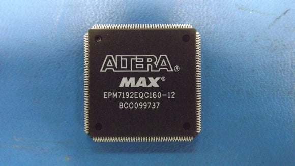 (1 PC) EPM7192EQC160-12 ALTERA EE PLD, 12ns, 192-Cell, CMOS, PQFP160