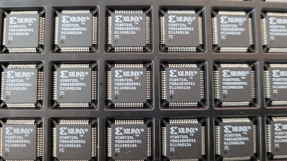 (2 PCS) XC9572XL-7VQ64C XILINX CPLD 72 Macro Cells 125MHz 3.3V 64-Pin VTQFP