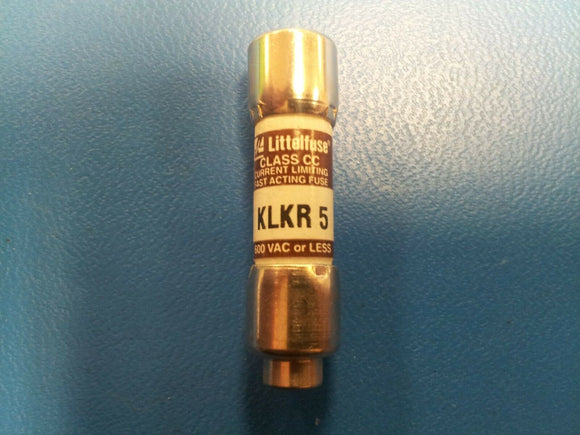 KLKR005 or KLKR5 LITTELFUSE FUSE 600V  5A FAST ACTING