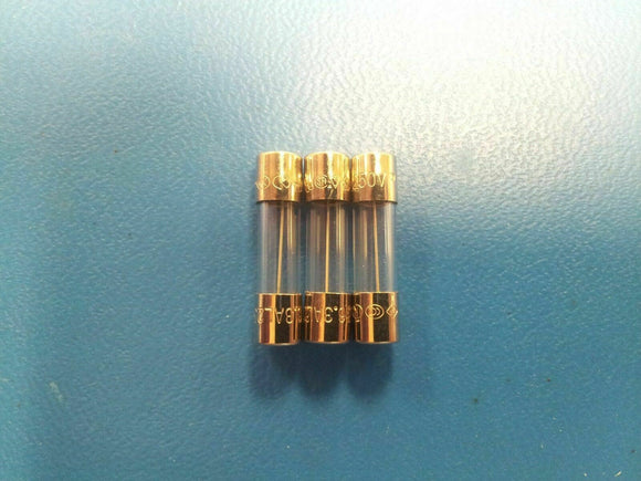 (10 PCS) LITTELFUSE  021806.3HXP  FUSE, CARTRIDGE, 6.3A, 5X20MM, SLOW BLOW
