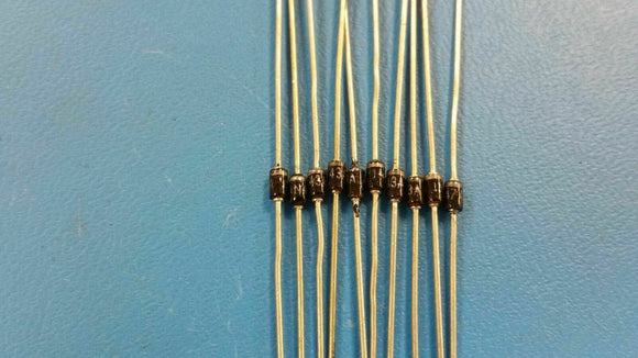 (10pcs) 1N4743A, Motorola/NSC, Zener Voltage Regulator Diode, 1W, 13V