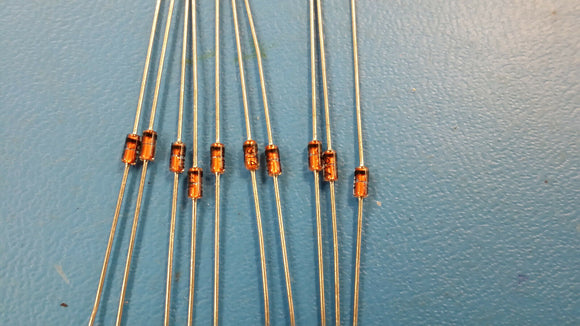 (100 PCS) 1N914 SWITCHING DIODE, 100V, 150mA, DO-35