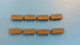 (2 PCS) 54F20DMQB FSC NAND Gate 2-Element 4-IN Bipolar 14-Pin CDIP
