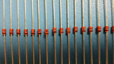 (25pcs) 1N4744A ITT  Diode Zener Single 15V 5% 1W 2-Pin DO-41