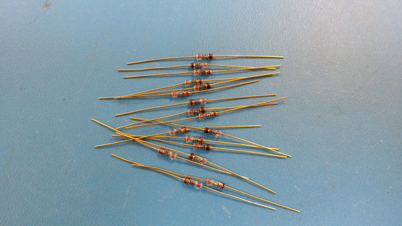 (2 PCS) JANTX1N4617 CCC DIODE ZENER 2.4V 400MW DO-7