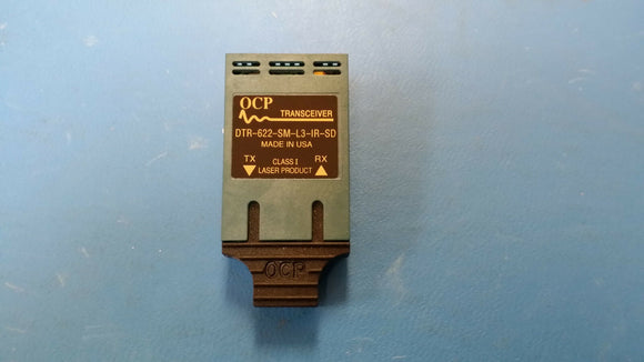 (1PC) DTR-622-SM-L3-IR-SD OCP TX/RX Optical Fiber 700Mbps 9-Pin