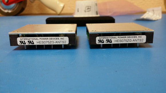 (1 PC) HES075ZG-ANTS2 INTER POWER DEVICES DC/DC 36-72V IN/5V OUT@15A 2.4