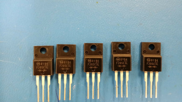 (5 PCS) SF20SC3L Shindengen Rectifier Diode Schottky 10A 30V Silicon TO-220AB