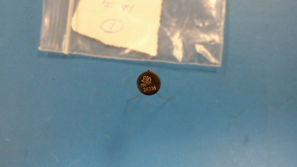 (1 PC) 2N336 TEXAS INSTRUMENTS Trans GP BJT NPN 3-Pin TO-5