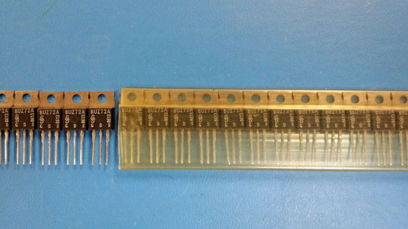 (2 PCS) BUZ72A SIEMENS Transistor MOSFET N-CH 100V 11A 3-Pin(3+Tab) TO-220