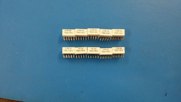 (5 PCS) TDSO-3150 Displays Module 1DIGIT 8LED Orange Red CA 10-Pin DIP