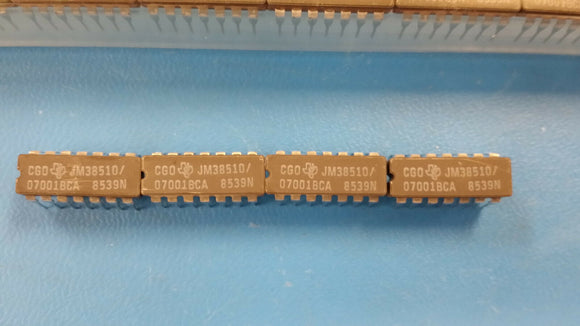 (1 PCS) JM38510/07001BCA TI NAND Gate 4-Element 2-IN Bipolar 14-Pin CDIP