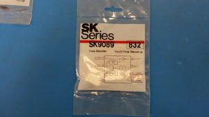 (2 PCS) SK9089 (NTE832 EQUAL) IC-TONE DECODER