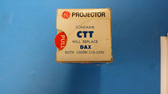CTT DAX 1000W/115-125V GE PROJECTOR LAMP