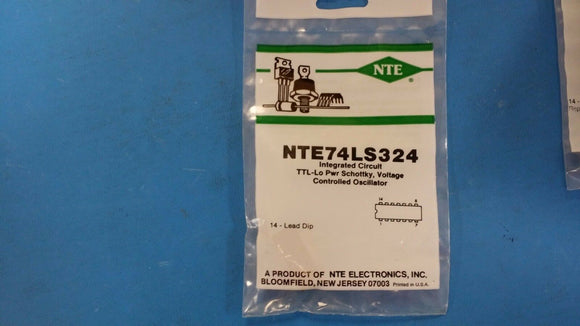 NTE74LS324 TTL-Low Power Schottky, Voltage Controlled Oscillator