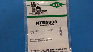 (1 PC) NTE5838, ECG5838, GE-5004, Industrial Rectifier, Diode