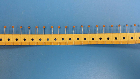 (100) CAPACITOR 33PF 50V 5% CERAMIC DISK RADIAL LEAD MURATA DD104-289CH330J50V