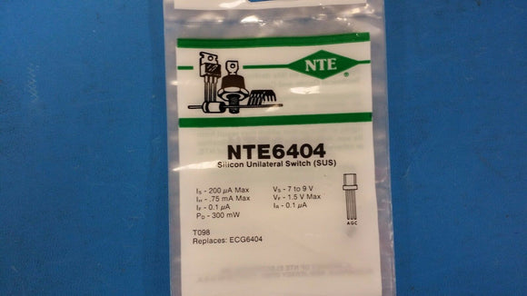 (1 PC) NTE6404, ECG6404, Silicon Unilateral Swith (SUS)