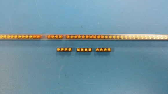 (1 PC) GRF1-P-P-04-E-ST-TH1 SAMTEC CONN MMCX PLUG GANG 4POS PCB