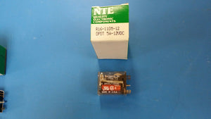 (1 PC) R16-11D5-12 NTE RELAY GENERAL PURPOSE DPDT 12VDC 5A PLUG-IN