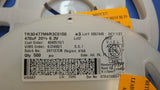 (5PCS) TR3D477M6R3C0150 CAP TANT 470UF 6.3V 20% 2917