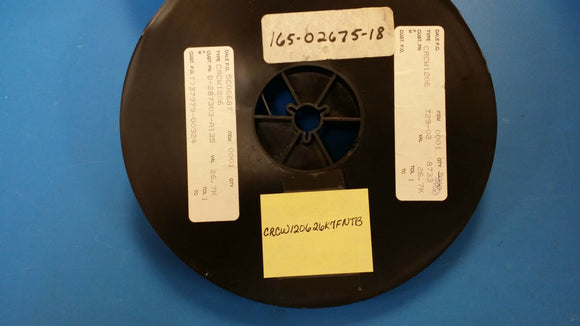 (100PCS) CRCW120626K7FNTB 26.7K RESISTOR 1% 1/8W