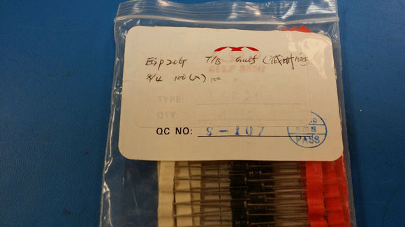 (10 PCS) EGP20G GULF SEMI Diode Switching 400V 2A 2-Pin DO-15