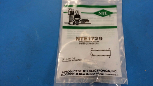 (1 PC) NTE1729, ECG1729, IC, Pulse Width Modulator (PWM) Control Circuit