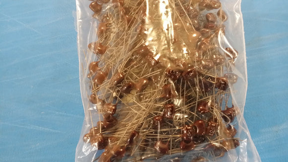 (25 PCS) CORNELL DUBLIER CD15EA151FO3 MICA CAP 150PF 100VDC 1% 125*C CD15 SERIES